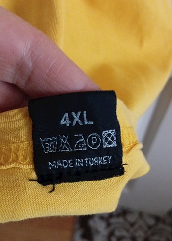 buyuk beden Kısa Kollu  Tişört 4xl bedeni - Görsel 4