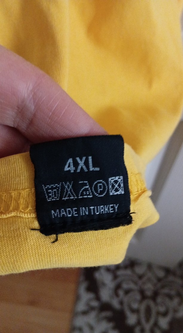buyuk beden Kısa Kollu  Tişört 4xl bedeni - Görsel 4