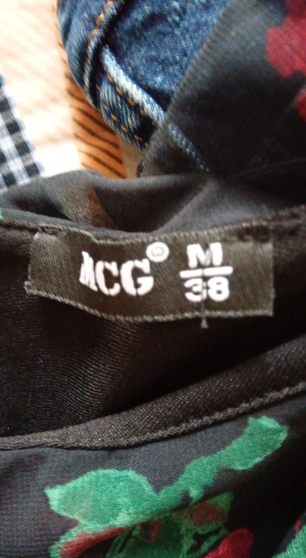 Çiçek Desenli şifon Uzun Askılı Kadın Elbise - Görsel 2