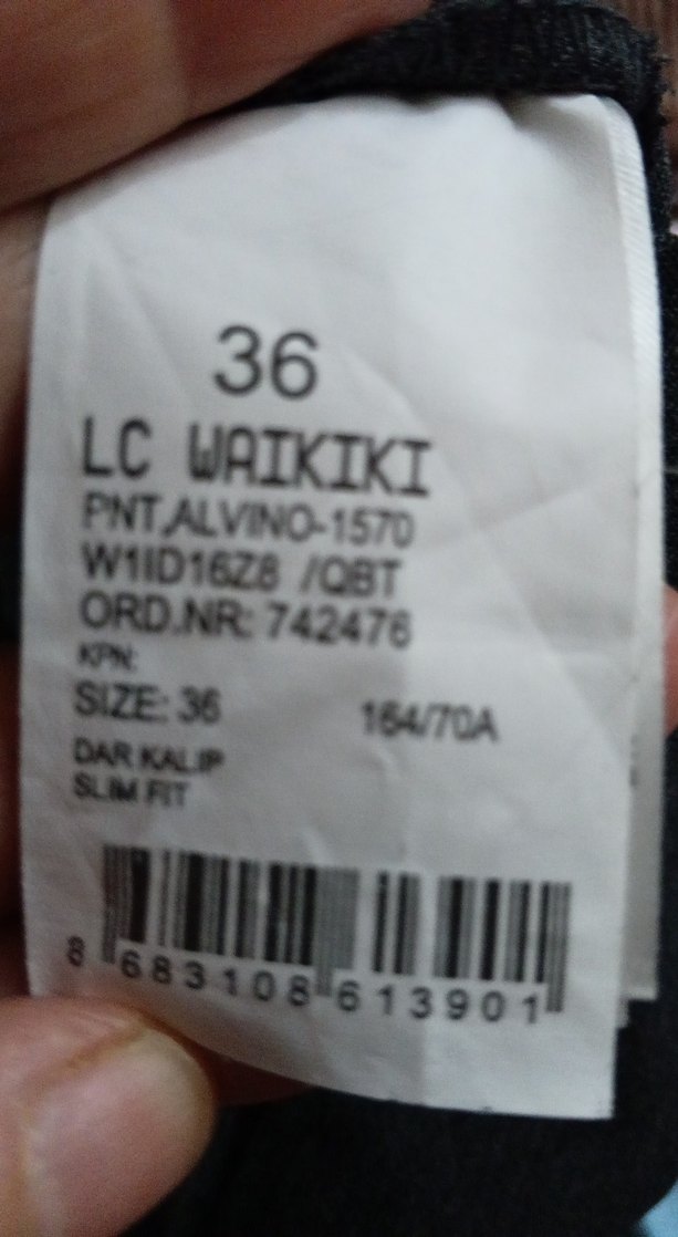 Kadın Kumaş Pantolon - Görsel 3