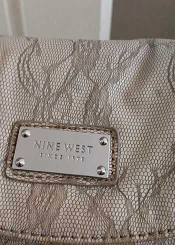 Dantel Detaylı Bej Kadın Deri Çanta - Görsel 5