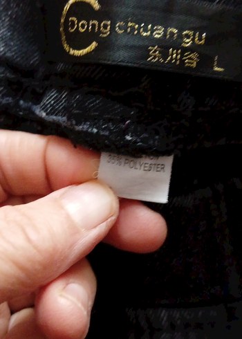 Siyah Payetli Gotik Nakışlı Kadın Kot Pantolon - Görsel 3