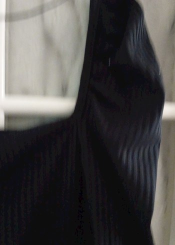 Siyah Drapeli Midi Gotik Elbise - Görsel 8