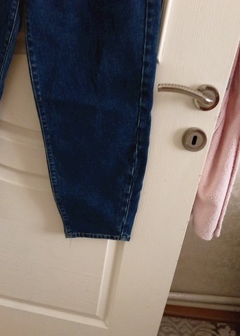 Düğmeli,  Kadın Kot Pantolon - Görsel 16