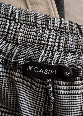 Gri Kemerli Rahat Kesim Kadın Keten Pantolon - Görsel 3