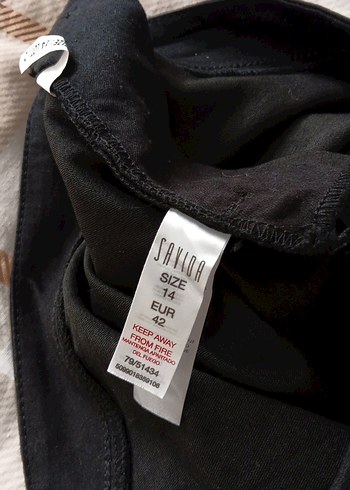 Siyah Fermuarlı Kadın Kumaş Pantolon - Görsel 7