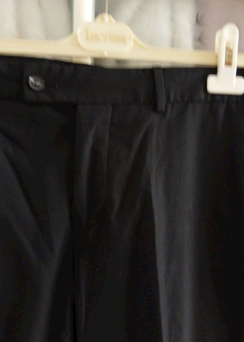 altın yıldız  Siyah Kemerli Erkek Pantolon - Görsel 5