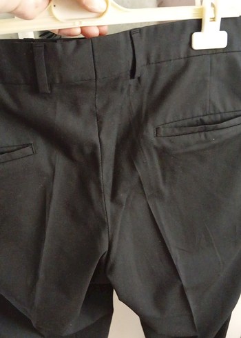 altın yıldız  Siyah Kemerli Erkek Pantolon - Görsel 6