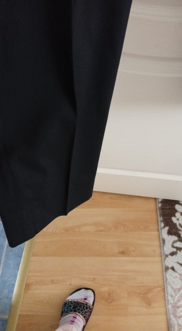 altın yıldız  Siyah Kemerli Erkek Pantolon - Görsel 4