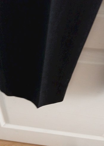 Kemer Detaylı Siyah erkek Kumaş Pantolon - Görsel 4