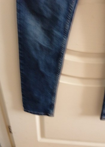 Koyu Mavi Normal Kesim erkekDenim Pantolon - Görsel 8