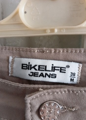 Bej Keten Midi Kadın Kumaş Pantolon - Görsel 12