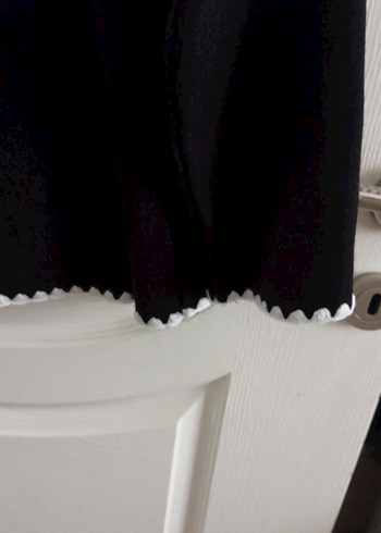 Siyah Örgü Kadın Triko Kazak - Görsel 5