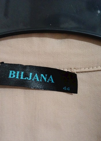 Bej Uzun Keten Düğmeli Ceket - Görsel 10