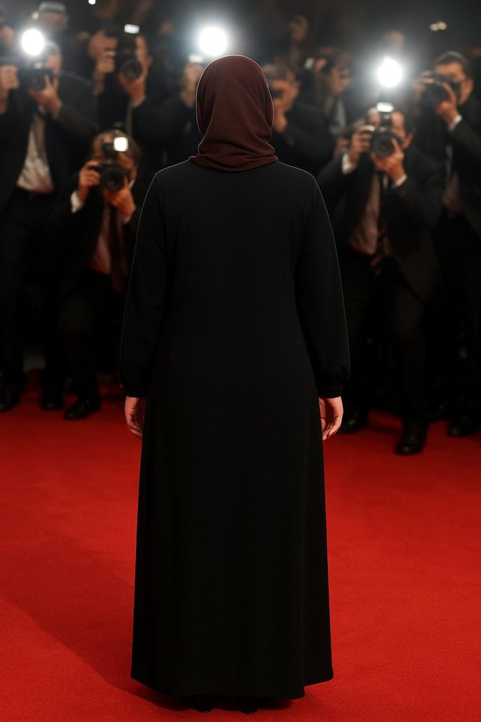 BATTAL BEDEN İŞLEMELİ FERACE - Görsel 2