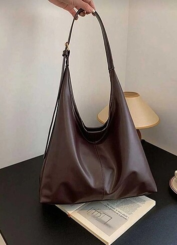 Bordo Büyük Boy Suni Deri Pinterest Model Çanta 