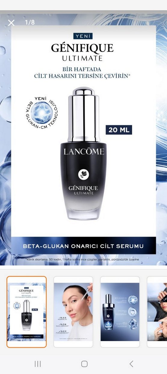 Lancome serum - Görsel 4