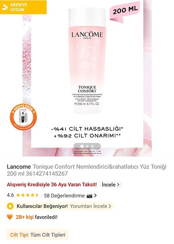 Lancôme Tonik - Görsel 5