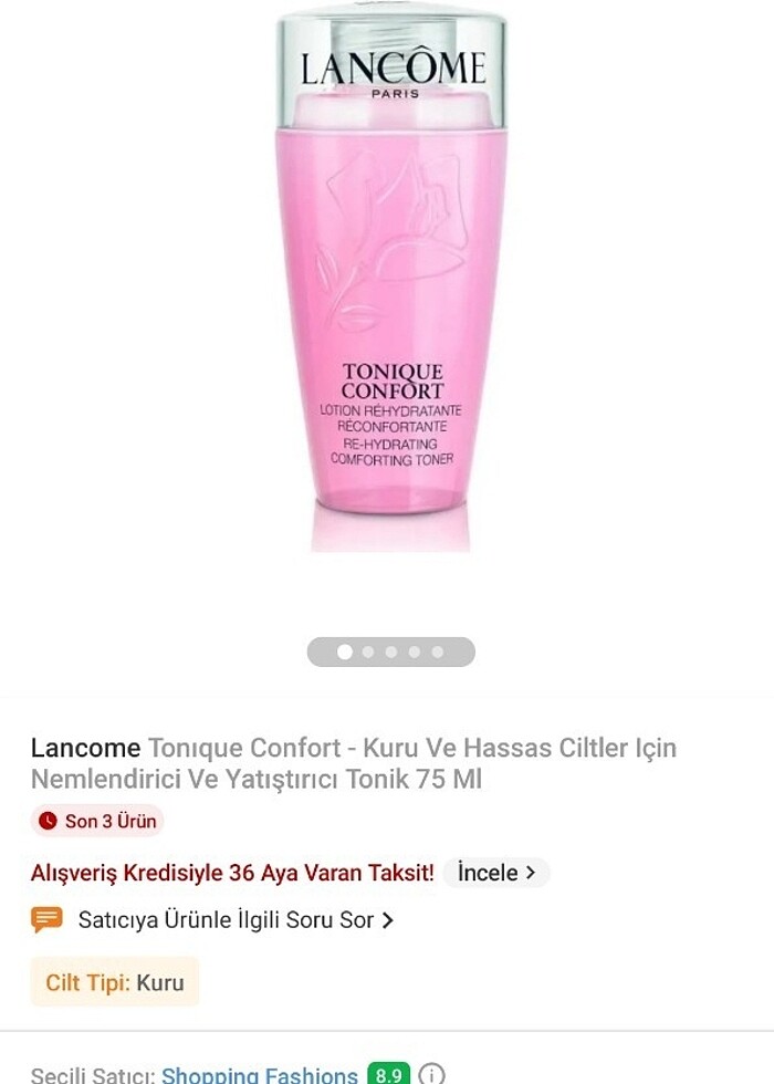Lancome tonik - Görsel 4