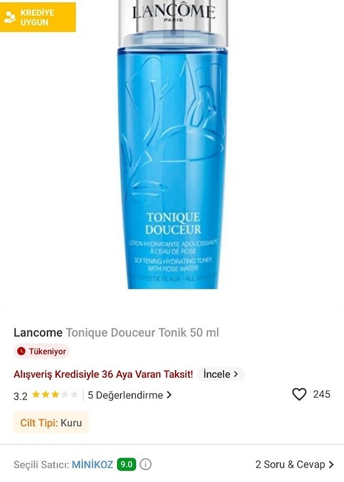 Lancome tonik - Görsel 5