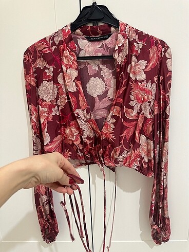 Zara Saten bluz