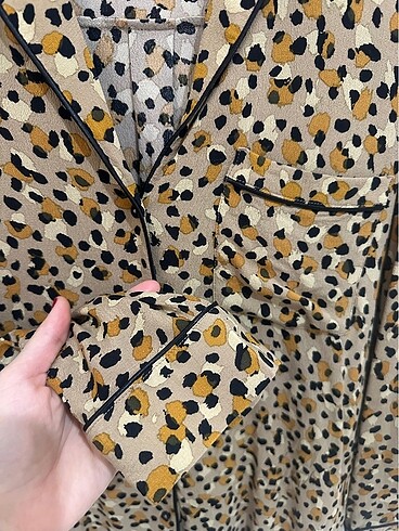 Zara Leopar desen gömlek