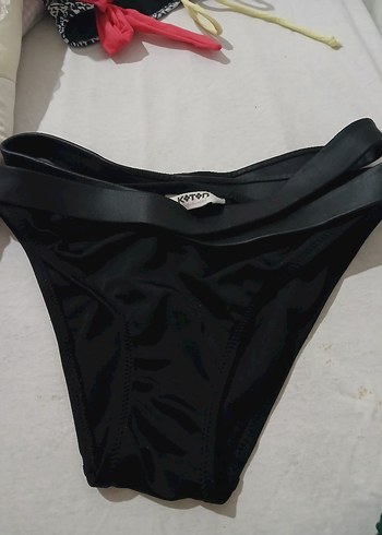 xs Beden siyah Renk Siyah koton Bikini Altı