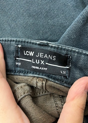 füme rengi erkek jean - Görsel 2