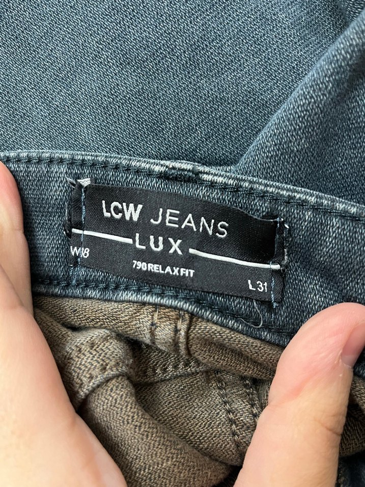 füme rengi erkek jean - Görsel 2