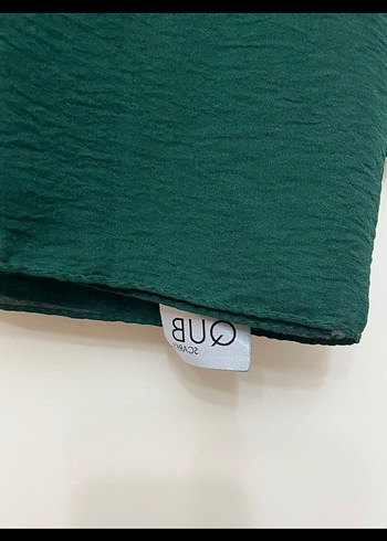 zümrüt yeşili şal - Görsel 2