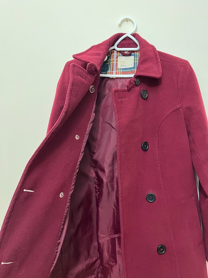 mürdüm kadın kaban - Görsel 3