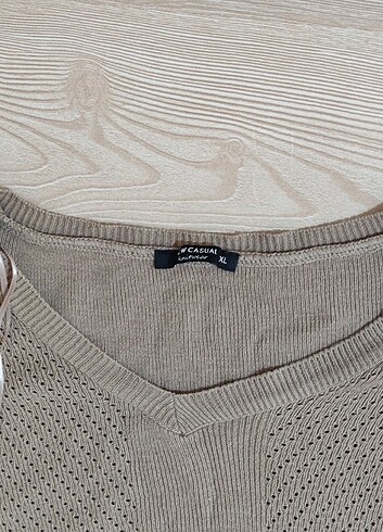 kahverengi kazak  - Görsel 2