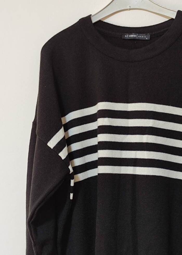 çizgili kazak  - Görsel 2