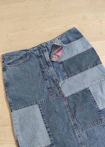 vintage kot etek  - Görsel 3