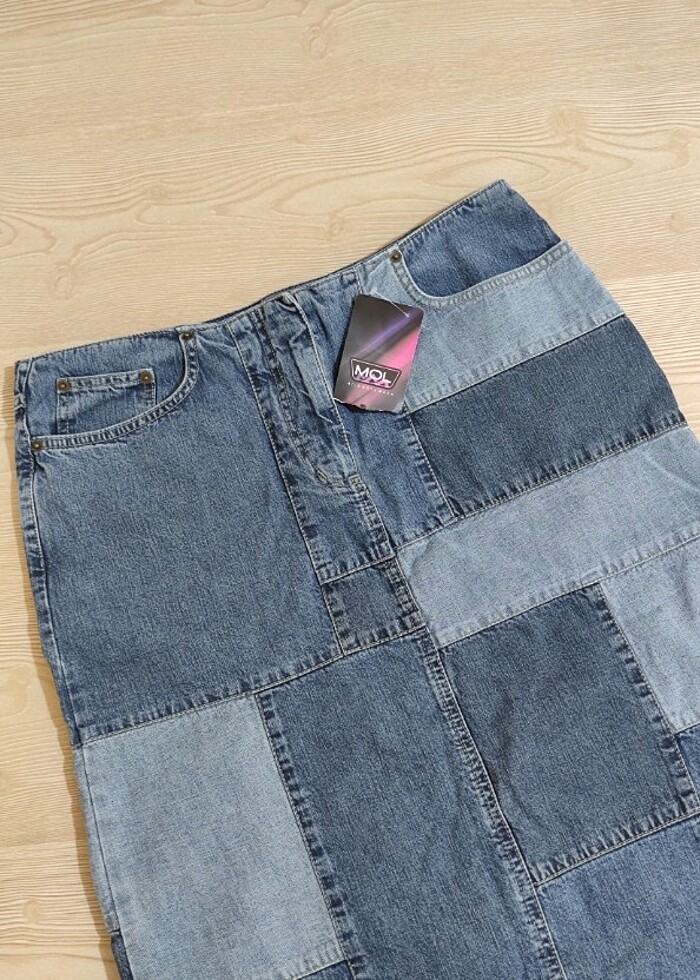 vintage kot etek  - Görsel 3