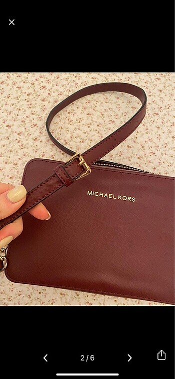 Michael kors bordo canta