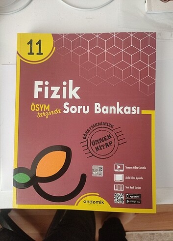 Endemik 11.Sınıf Fizik Soru Bankası 