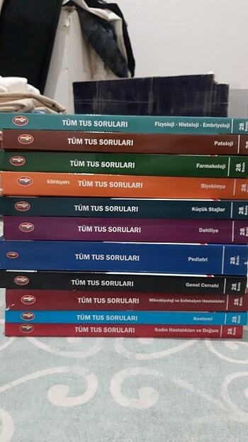 Tüm Tus Soruları SET -TTS-TUS kitapları