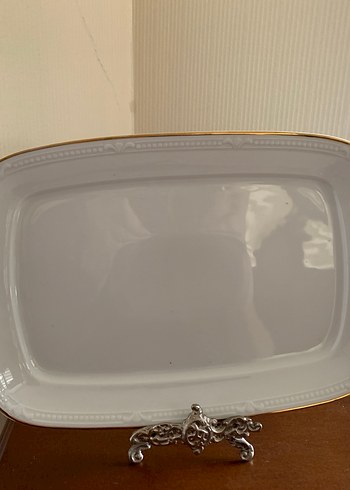 Beyaz Klasik Porselen Yemek Takımı - Görsel 12