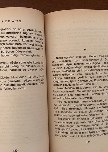 Beden Renk Emile Zola - Meyhane 3. Baskı Halk Yayın