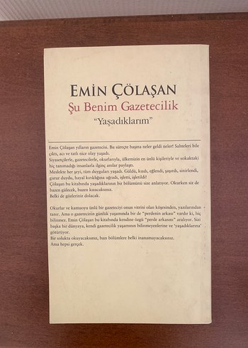Beden Emin Çölaşan - Şu Benim Gazetecilik