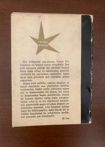 Varlık Yıllığı 1974 Tarih Kitabı