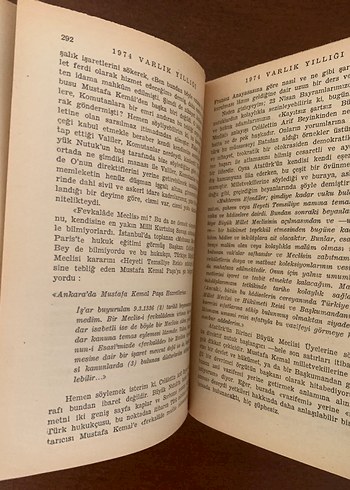 Varlık Yıllığı 1974 Tarih Kitabı - Görsel 5