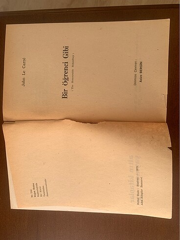 Beden JOHN LE CARRE-BİR ÖĞRENCİ GİBİ