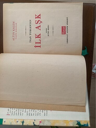 Beden Renk TURGENYEV-İLK AŞK