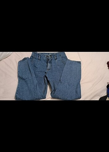 29 Beden lacivert Renk Mom jeans