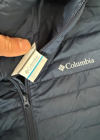 Columbia Erkek Mavi Fermuarlı Yelek - Görsel 2