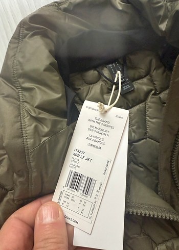 Haki Erkek Fermuarlı Streetwear Mont - Görsel 2