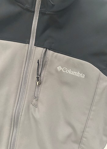 Columbia Gri Erkek Kayak Ceketi Kapüşonlu - Görsel 3