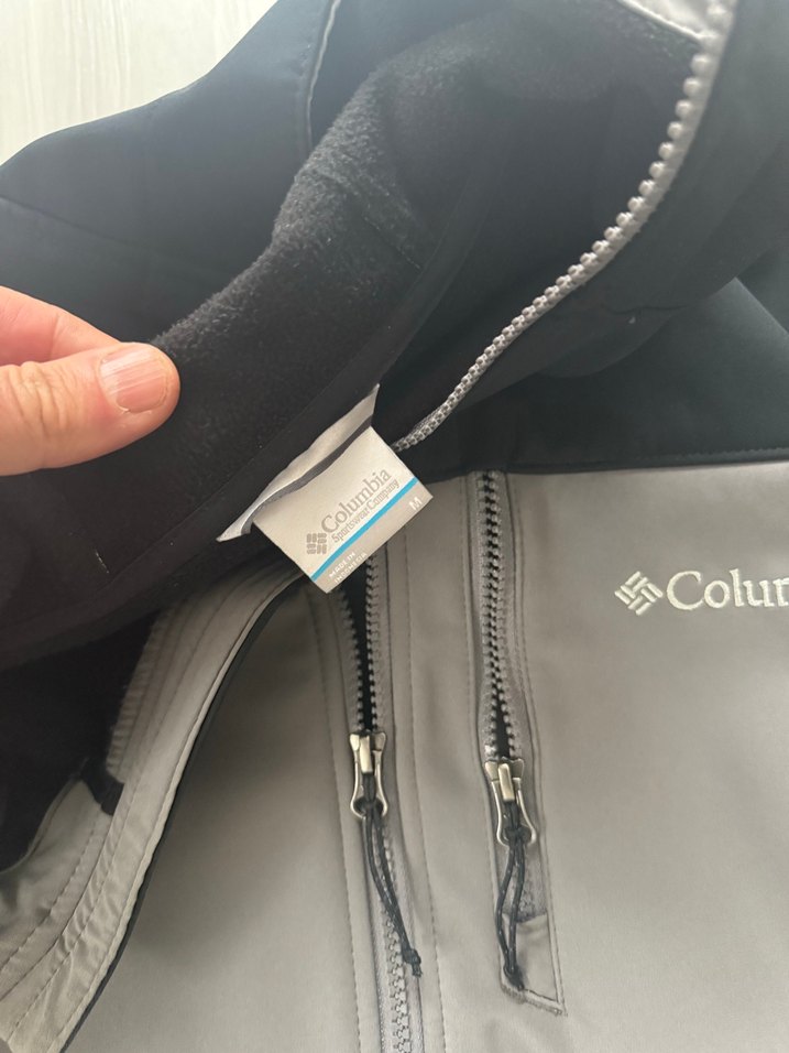 Columbia Gri Erkek Kayak Ceketi Kapüşonlu - Görsel 2